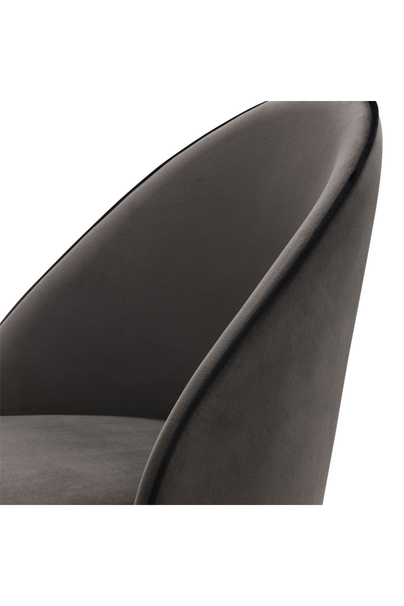 Chaises en velours noir (lot de 2) | | Eichholtz Cooper | Meubleluxe.fr