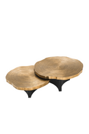 Table basse tronc d'arbre (lot de 2) | Eichholtz Thousand Oaks | Meubleluxe.fr
