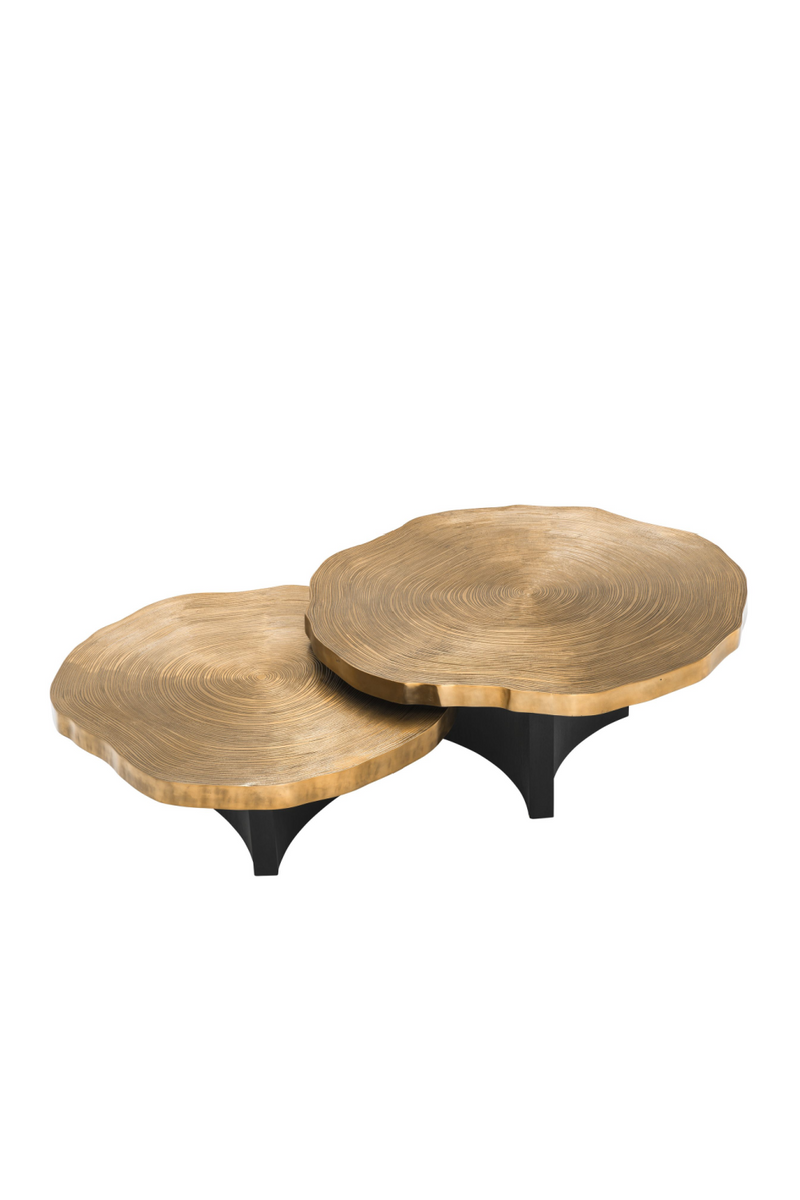 Table basse tronc d'arbre (lot de 2) | Eichholtz Thousand Oaks | Meubleluxe.fr