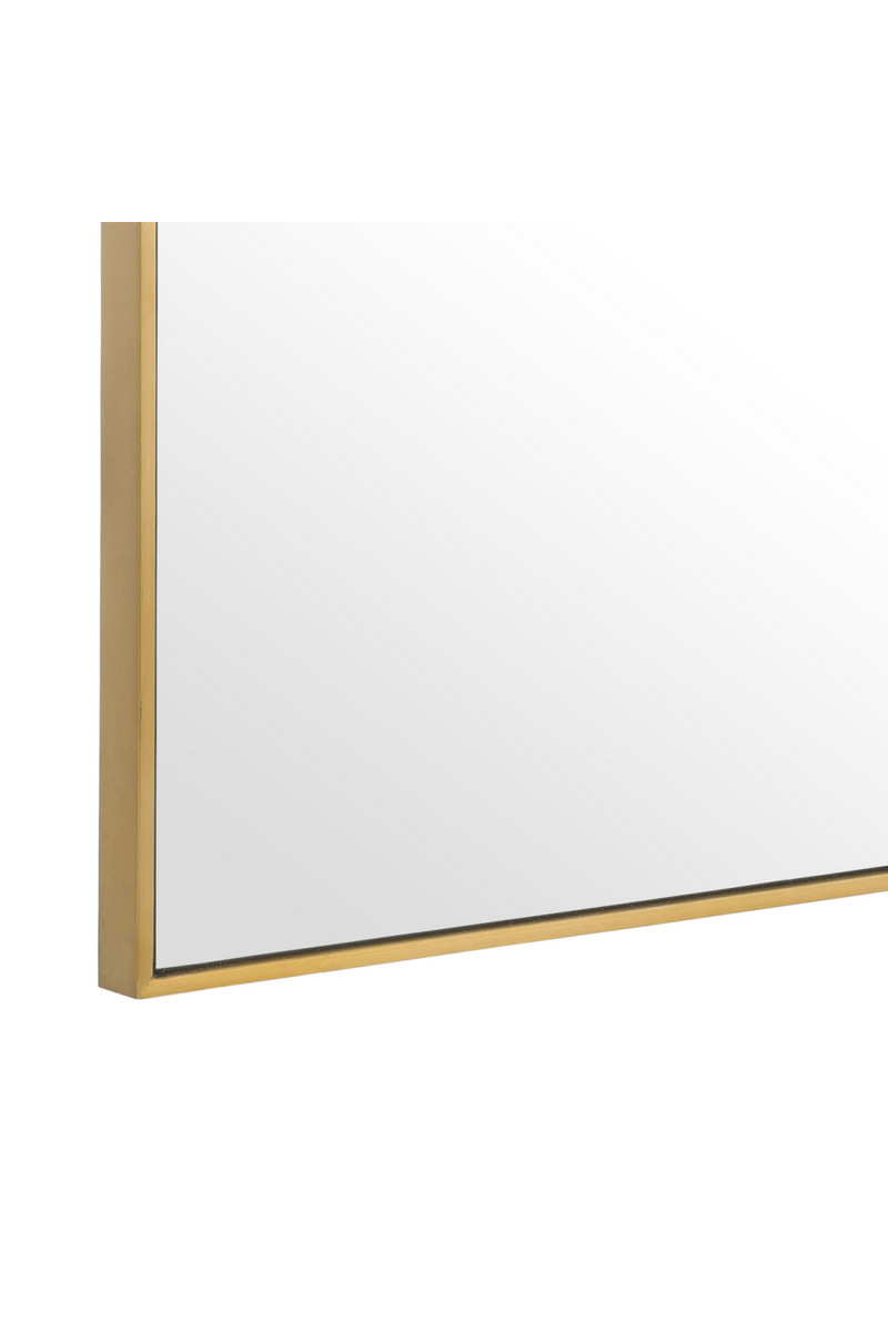 Miroir rectangulaire en laiton | Eichholtz Redondo | Meubleluxe.fr