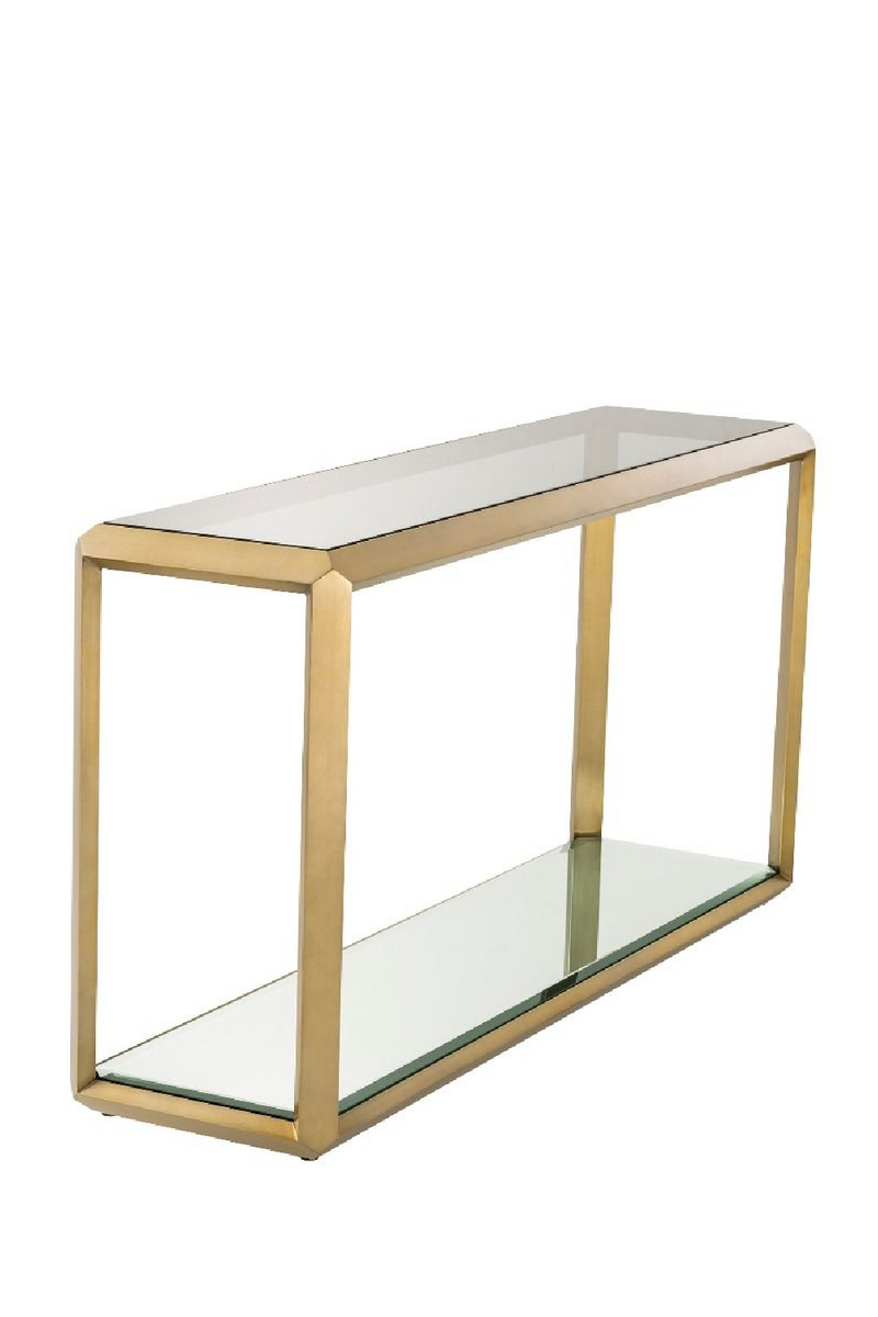 Console dorée en verre | Eichholtz Callum  | Meubleluxe.fr