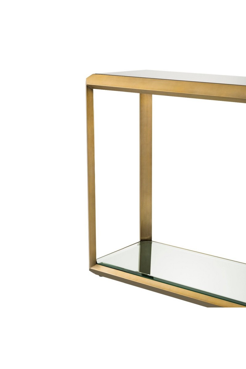 Console dorée en verre | Eichholtz Callum  | Meubleluxe.fr