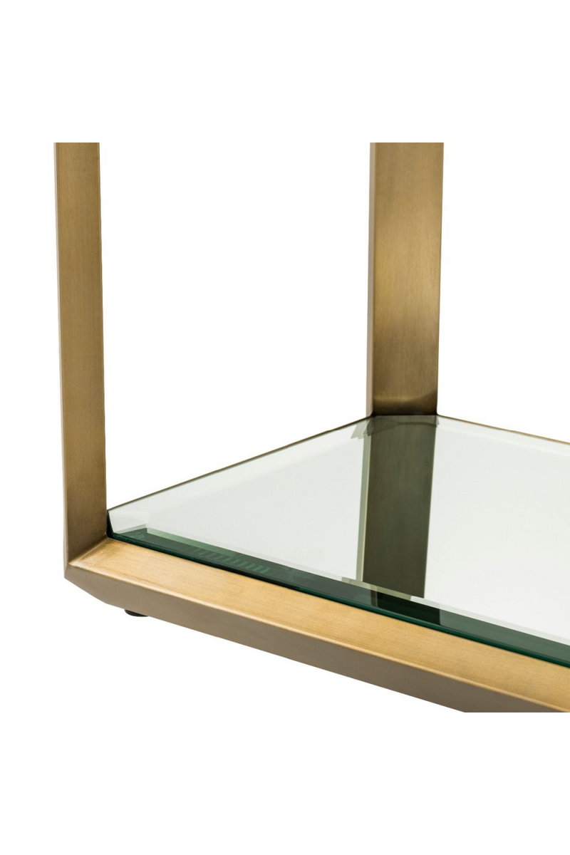 Console dorée en verre | Eichholtz Callum  | Meubleluxe.fr