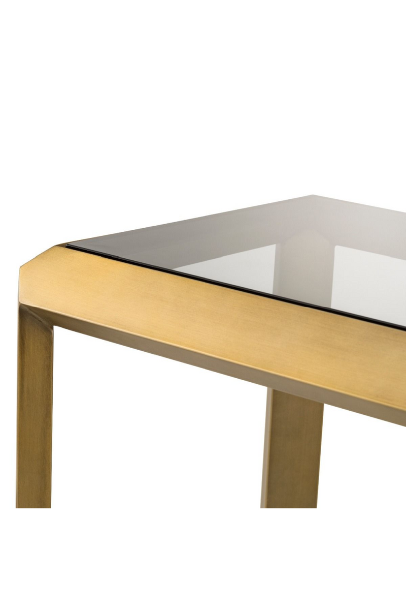 Console dorée en verre | Eichholtz Callum  | Meubleluxe.fr