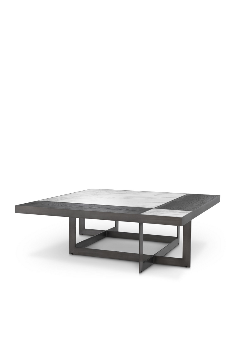 Table basse noir et blanc | Eichholtz Hermoza | Meubleluxe.fr