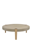 Round oak coffee table | Eichholtz Oxnard