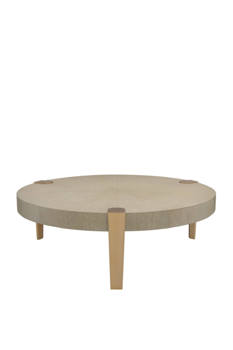 Table basse ronde en chêne | Eichholtz Oxnard