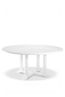 Table de salle à manger ovale d'extérieur Ø 160 | EICHHOLTZ Belle Rive | Meubleluxe.fr