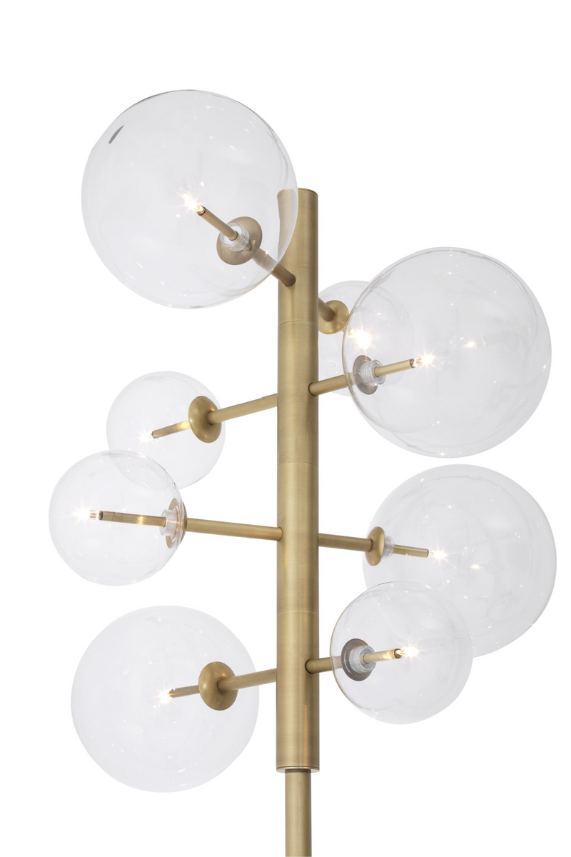 Lampadaire Sputnik en laiton | Eichholtz Argento | Meubleluxe.fr