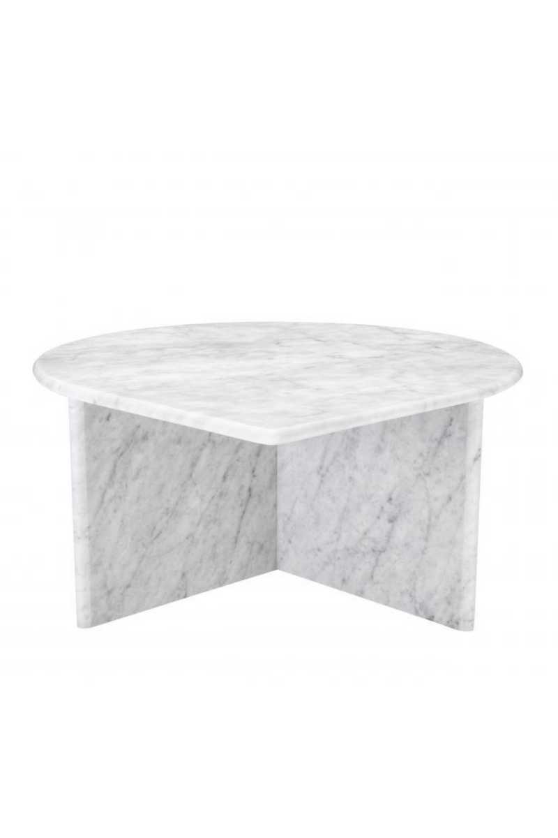 Table basse gigogne en marbre (lot de 3) | Eichholtz Naples | Meubleluxe.fr