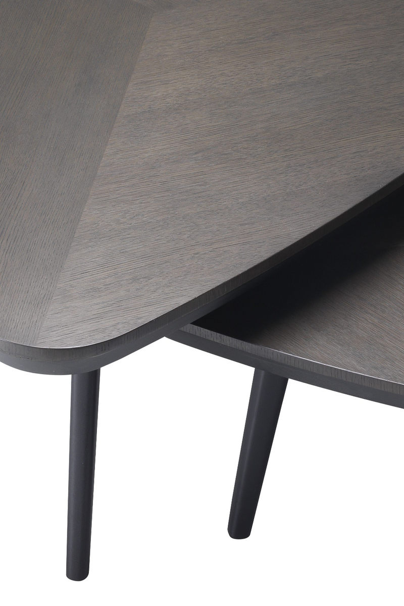 Table Basse Triangulaire Vintage | Eichholtz Lauren | Meubleluxe.fr