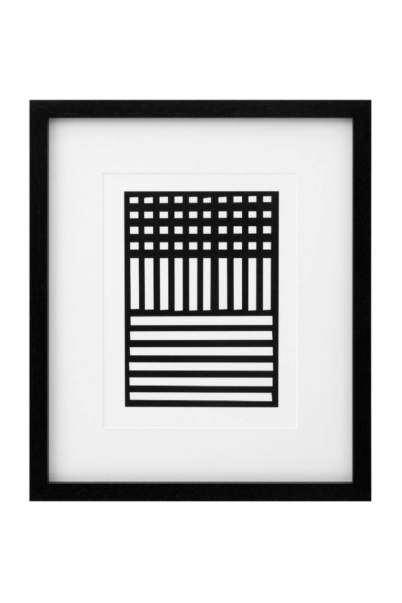 Tableaux graphiques noir et blanc (lot de 6) | Eichholtz Artwork | Meubleluxe.fr