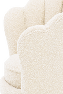 Fauteuil coquillage blanc | Eichholtz Trapezium | Meubleluxe.fr