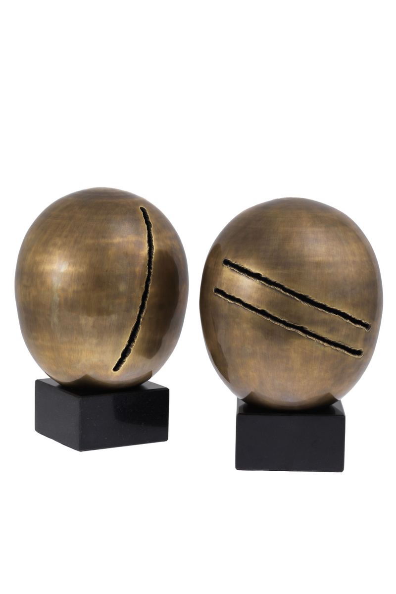 Objets décoratifs en laiton (lot de 2) | Eichholtz Artistic | Meubleluxe.fr