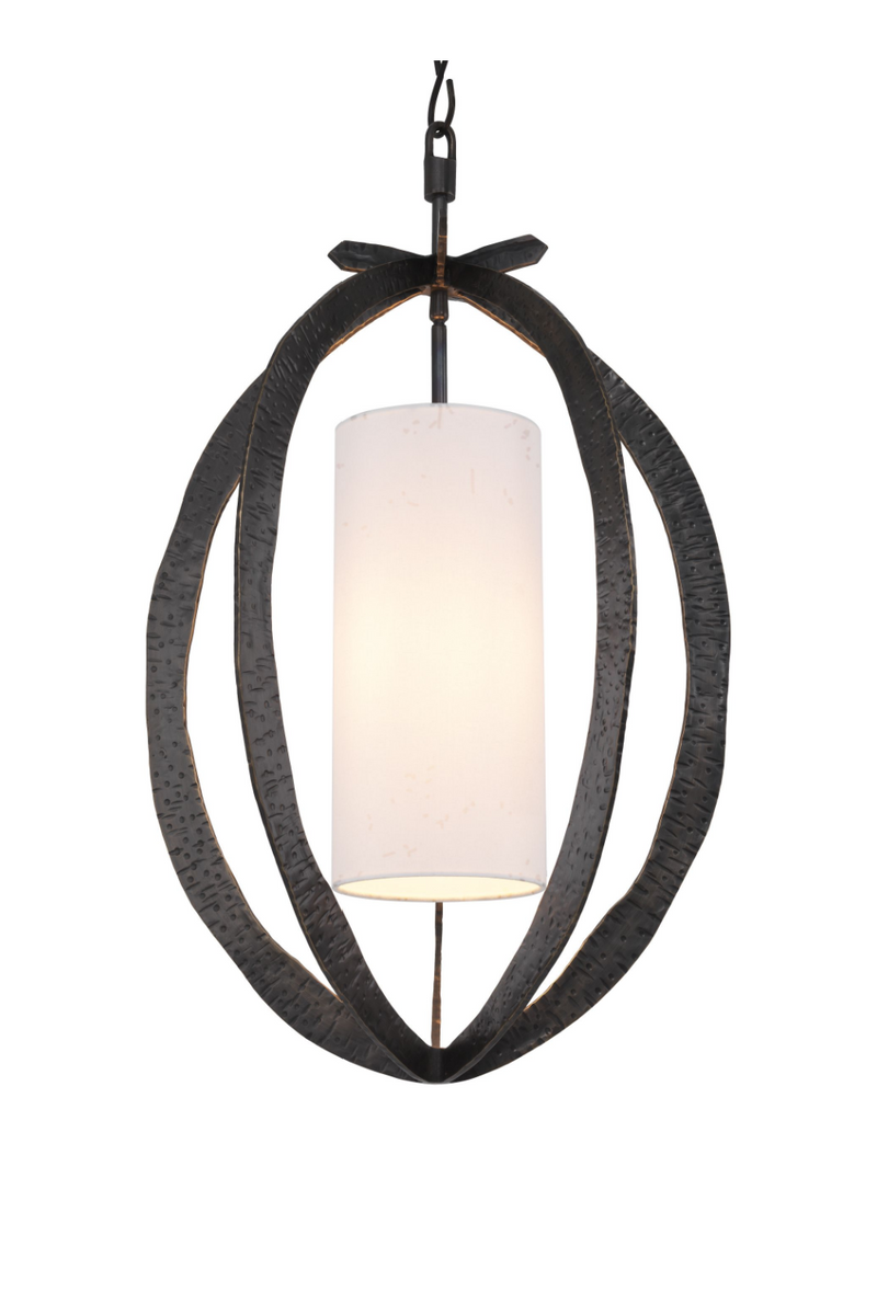 Lustre lanterne en bronze | Eichholtz Luciano | Meubleluxe.fr