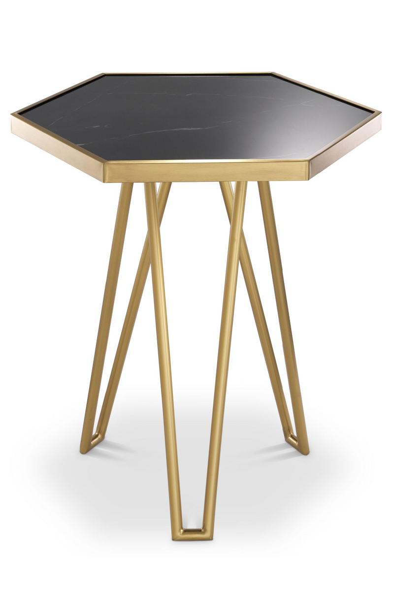 Table d'appoint dorée | Eichholtz Samson | Meubleluxe.fr