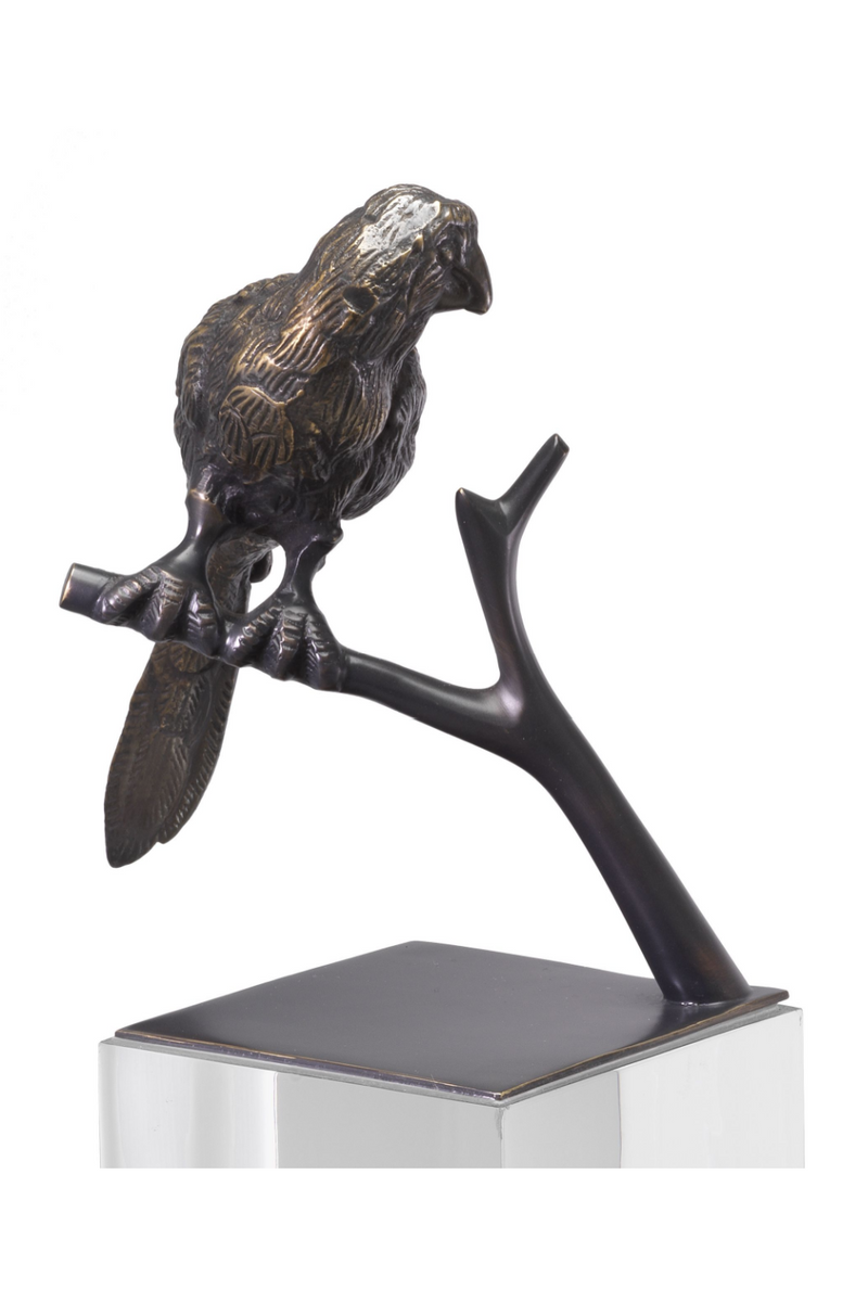 Figurines d'oiseaux en bronze (lot de 2) | Eichholtz Morgana | Meubleluxe.fr