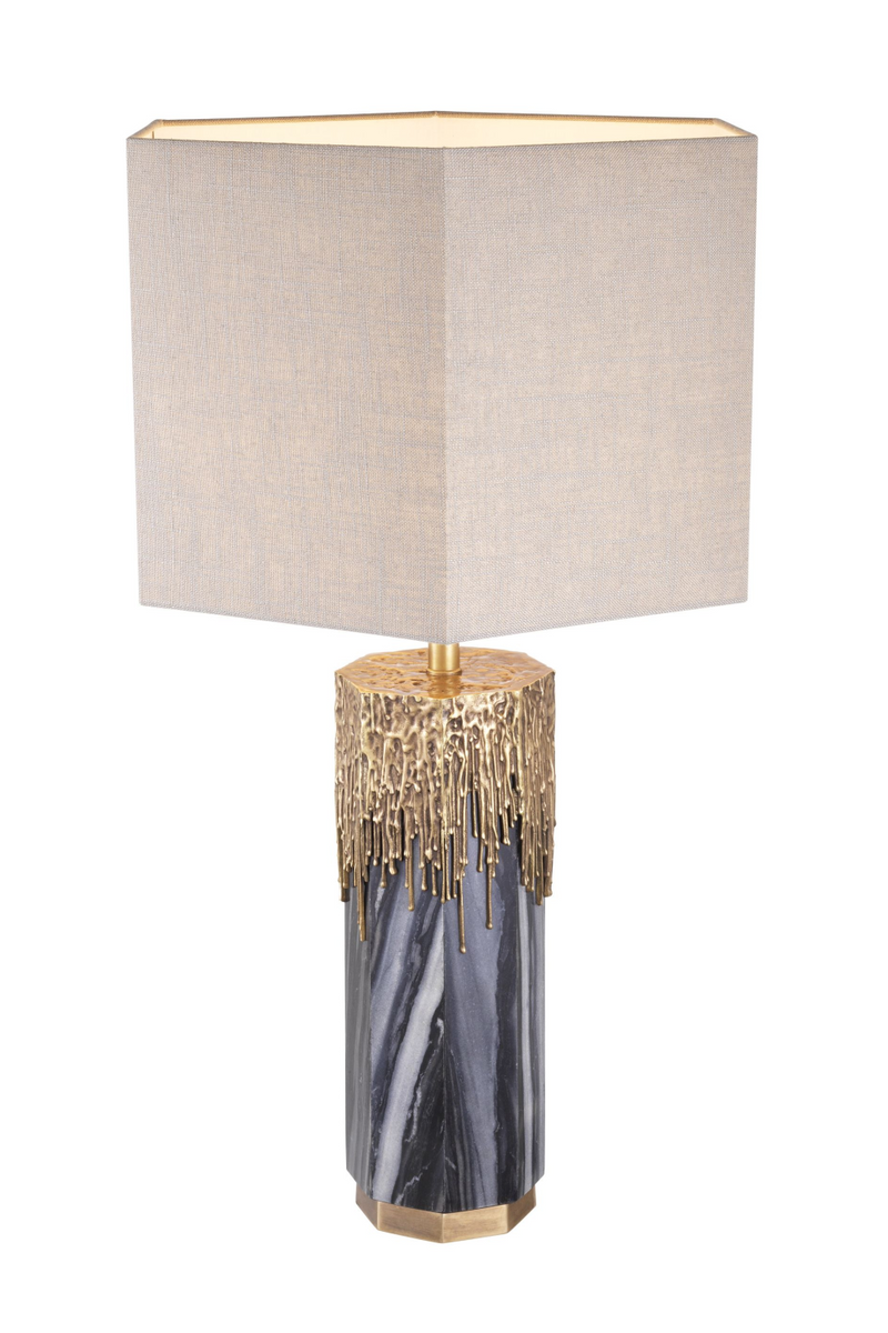 Lampe de table en marbre | Eichholtz Miller | Meubleluxe.fr