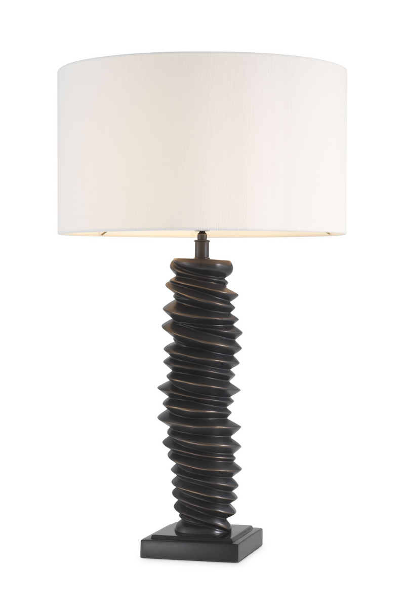 Lampe de table bronze | Eichholtz Miro | Meubleluxe.fr