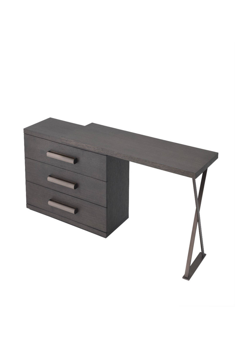 Bureau en chêne à 3 tiroirs | Eichholtz Sanderson | Meubleluxe.fr