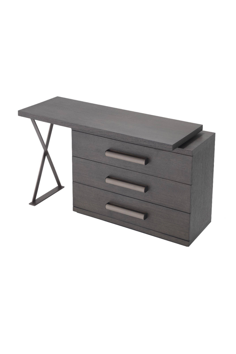 Bureau en chêne à 3 tiroirs | Eichholtz Sanderson | Meubleluxe.fr