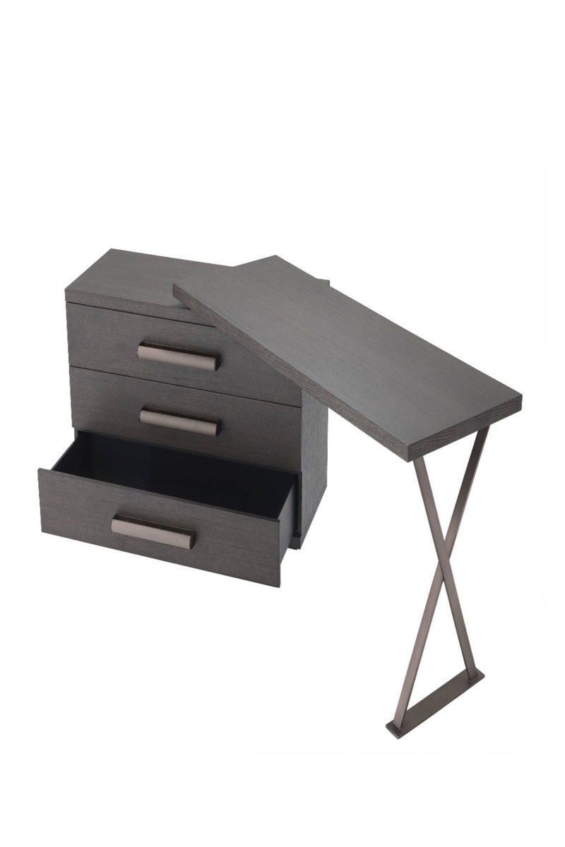 Bureau en chêne à 3 tiroirs | Eichholtz Sanderson | Meubleluxe.fr