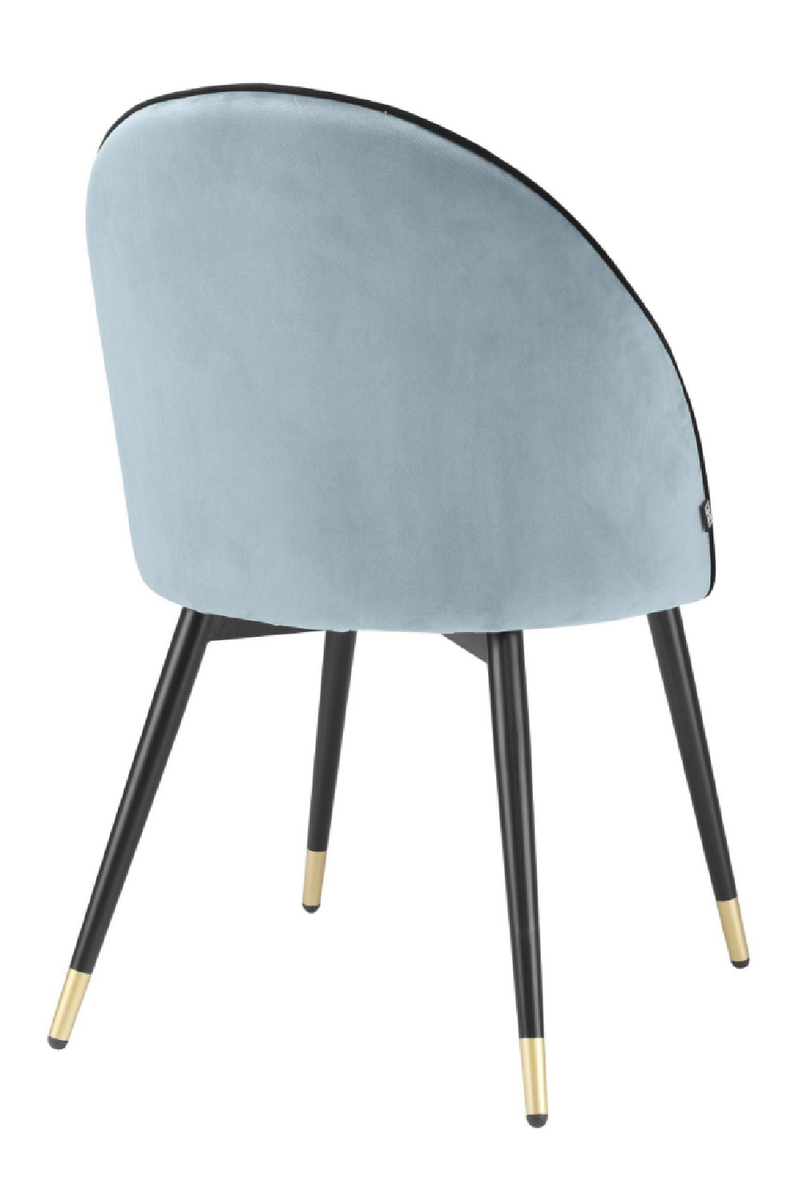 Chaises en velours bleu (lot de 2) | | Eichholtz Cooper | Meubleluxe.fr