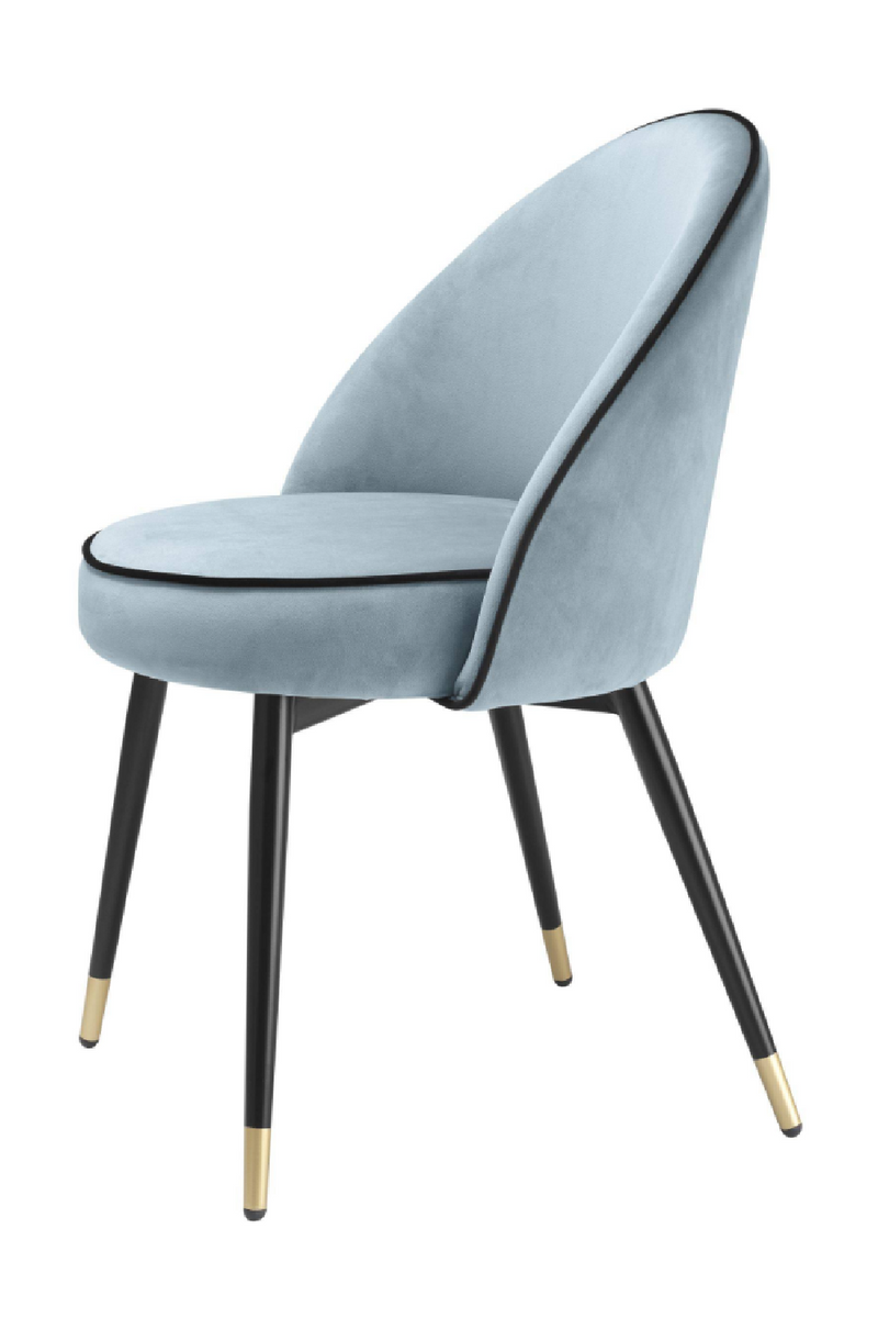 Chaises en velours bleu (lot de 2) | | Eichholtz Cooper | Meubleluxe.fr