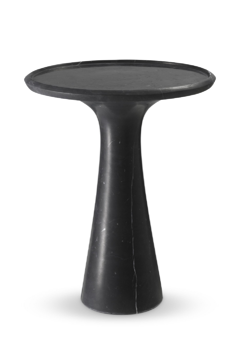 Table d'appoint marbre noir -XL- | Eichholtz Pompano | Meubleluxe.fr