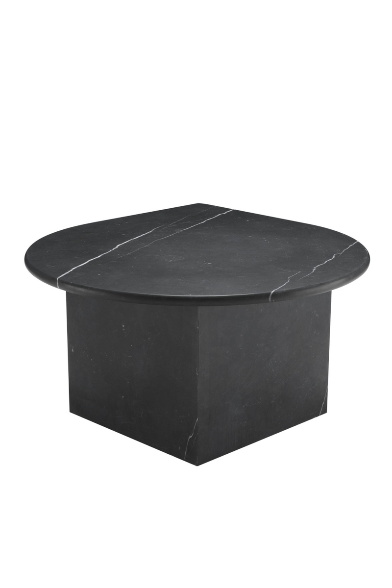 Table basse en marbre noir (lot de 3) | Eichholtz Naples | Meubleluxe.fr