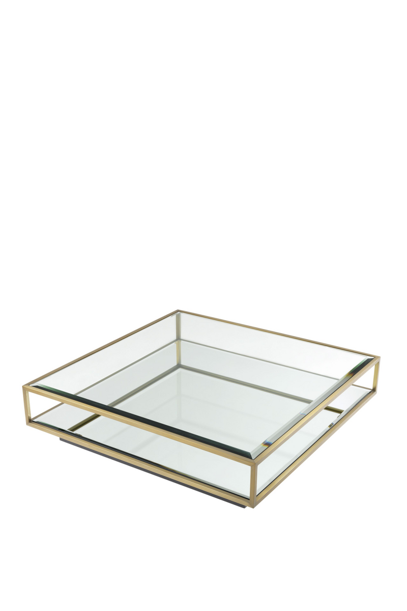 Table basse dorée carrée | Eichholtz Tortona L | Meubleluxe.fr