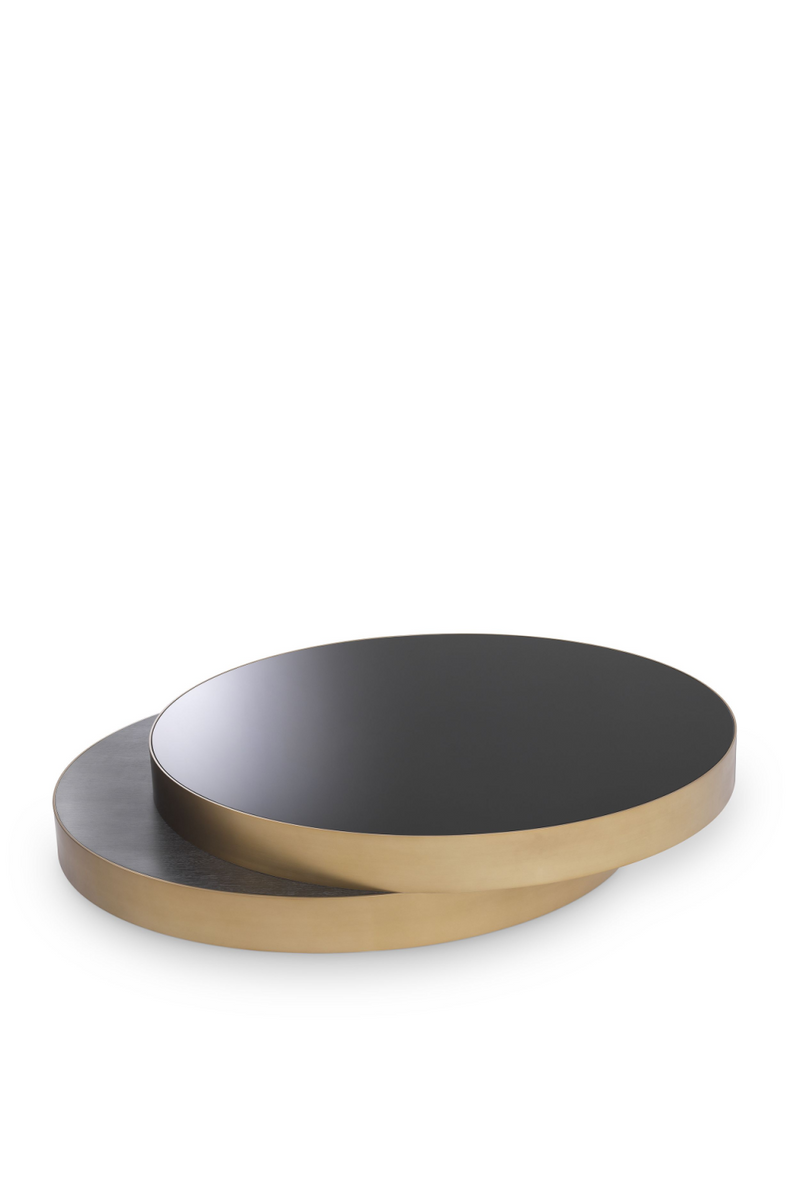 Table basse avec disques superposés | Eichholtz Griffith | Meubleluxe.fr