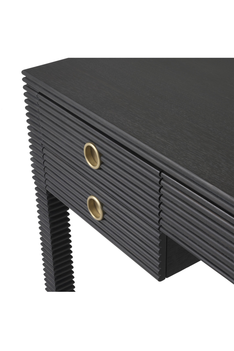 Bureau en chêne anthracite | Eichholtz Dimitrios | Meubleluxe.fr