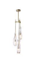 Lustre doré en verre | Eichholtz Bellano S | Meubleluxe.fr