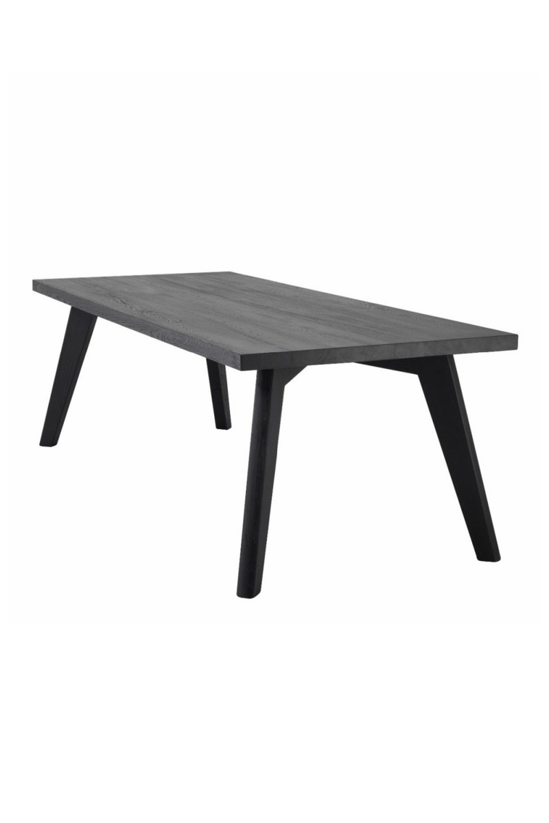 Table à manger rectangulaire en chêne noir | Eichholtz Biot | Meubleluxe.fr