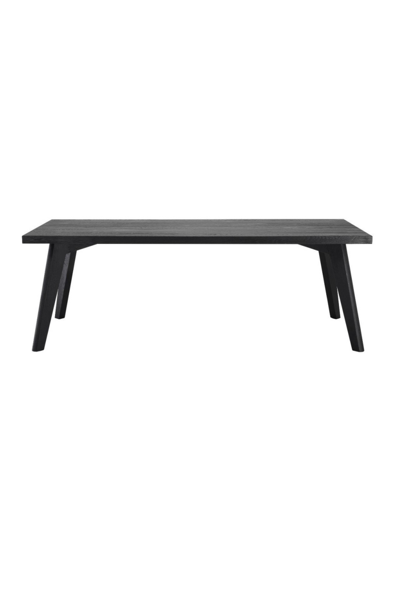 Table à manger rectangulaire en chêne noir | Eichholtz Biot | Meubleluxe.fr