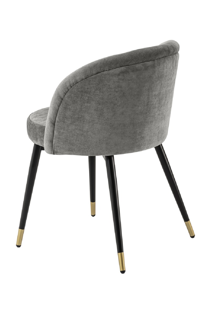 Ensemble de chaises grises de salle à manger (Lot de 2) | Eichholtz Chloé | Meubleluxe.fr