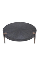 Table basse en chêne gris anthracite | Eichholtz Oxnard | Meubleluxe.fr