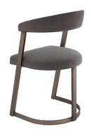 Chaise de salle à manger à dossier incurvé en bronze | Eichholtz Dexter | Meubleluxe.fr