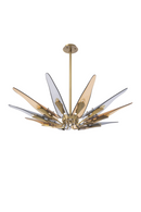 Lustre florale en verre | Eichholtz Sky | Meubleluxe.fr