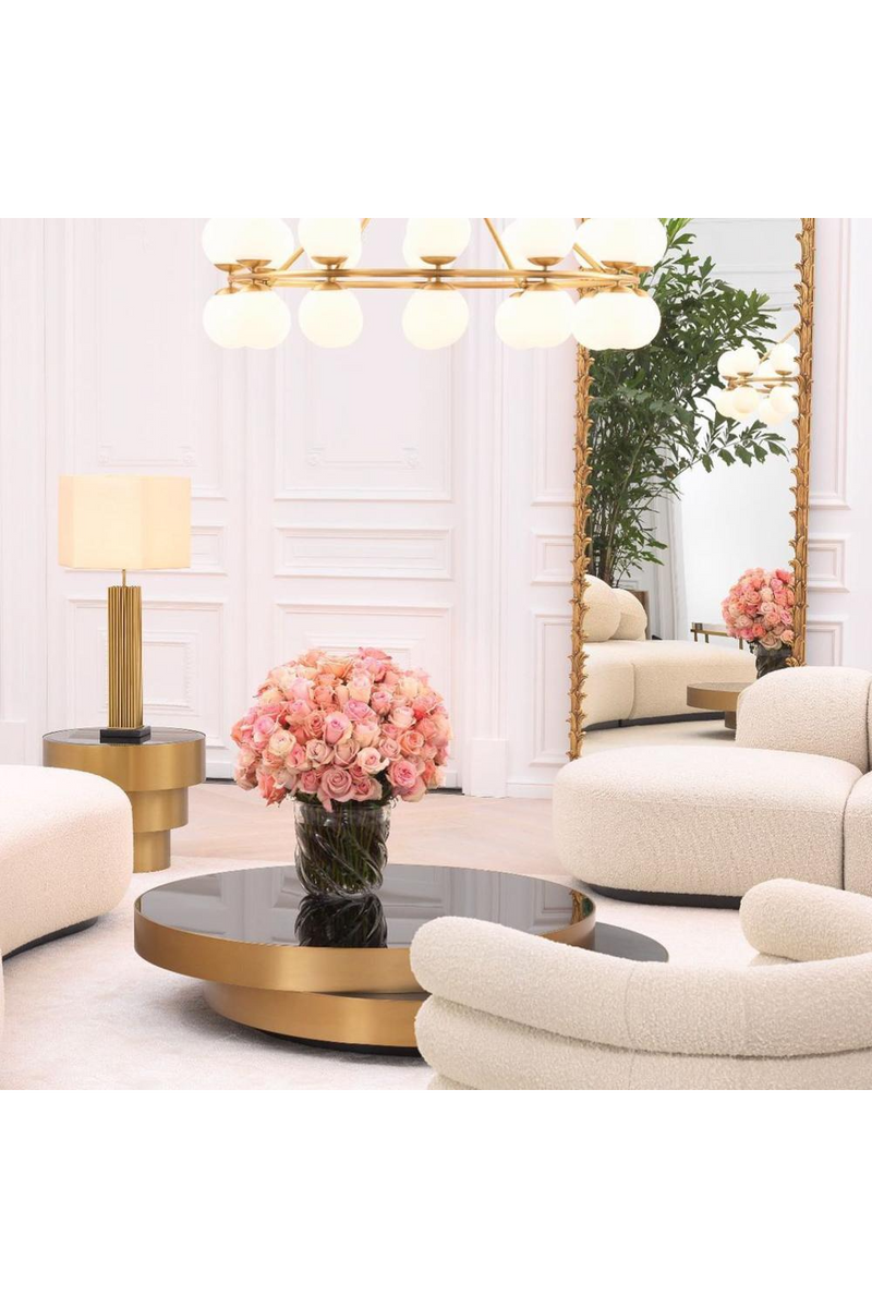 Table d'appoint dorée en laiton | Eichholtz Sinclair | Meubleluxe.fr