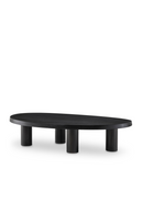 Table basse en bois massif d'acajou gris anthracite | Eichholtz Prelude | Meubleluxe.fr