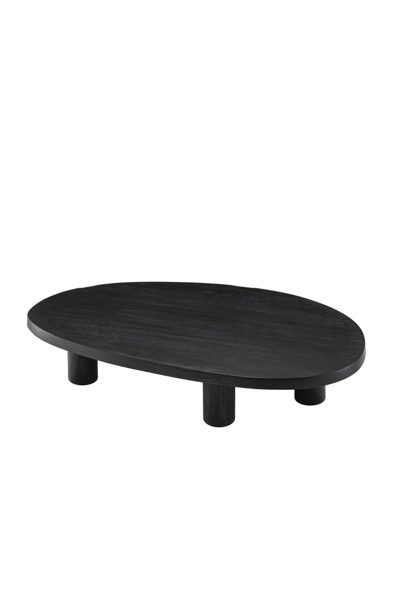 Table basse en bois massif d'acajou gris anthracite | Eichholtz Prelude | Meubleluxe.fr