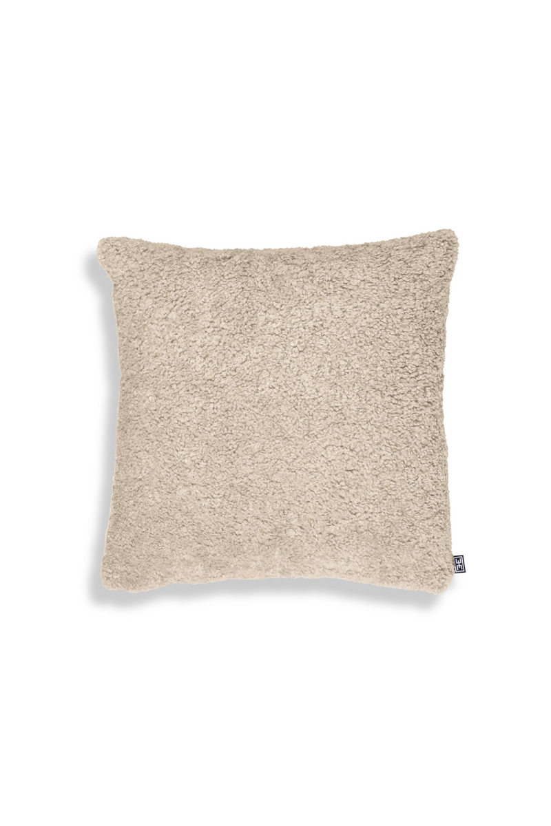 Coussin carré couleur sable | Eichholtz Camberra S | Meubleluxe.fr