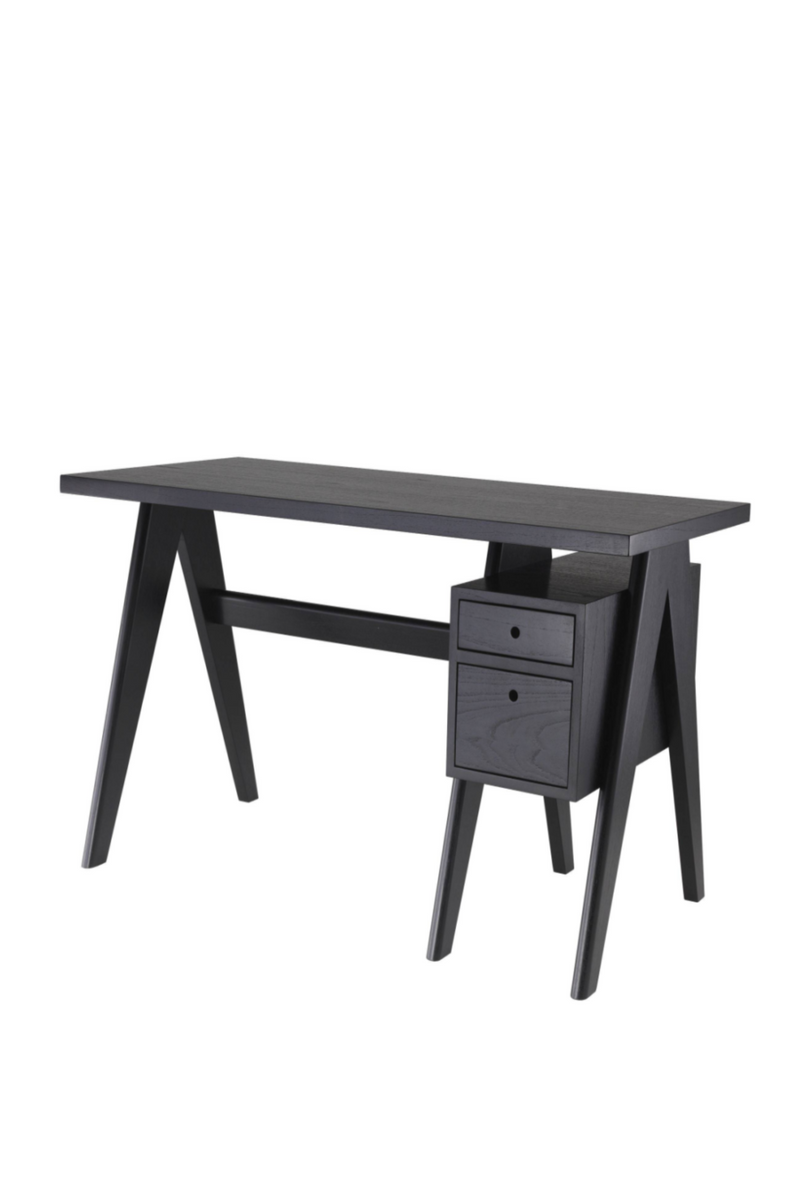 Bureau noir en bois | Eichholtz Jullien | Meubleluxe.fr