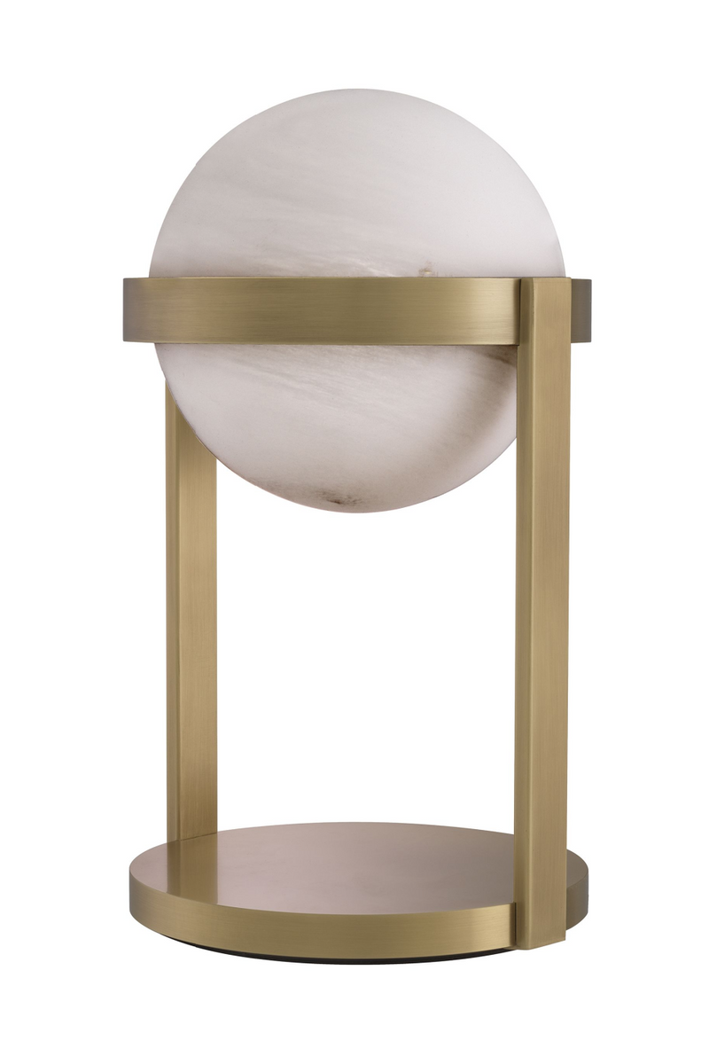 Lampe de table Globe en laiton antique | Eichholtz Hayward | Meubleluxe.fr