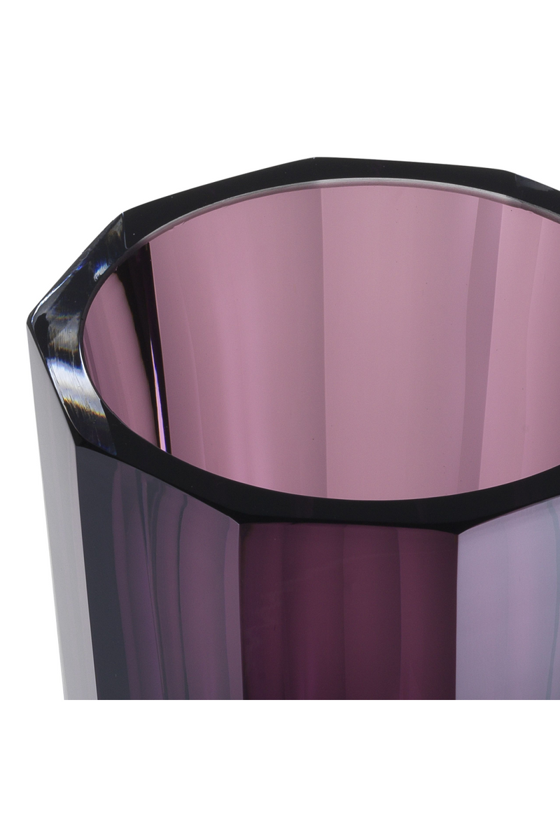 Vase en verre violet -S- | Eichholtz Chavez | Meubleluxe.fr