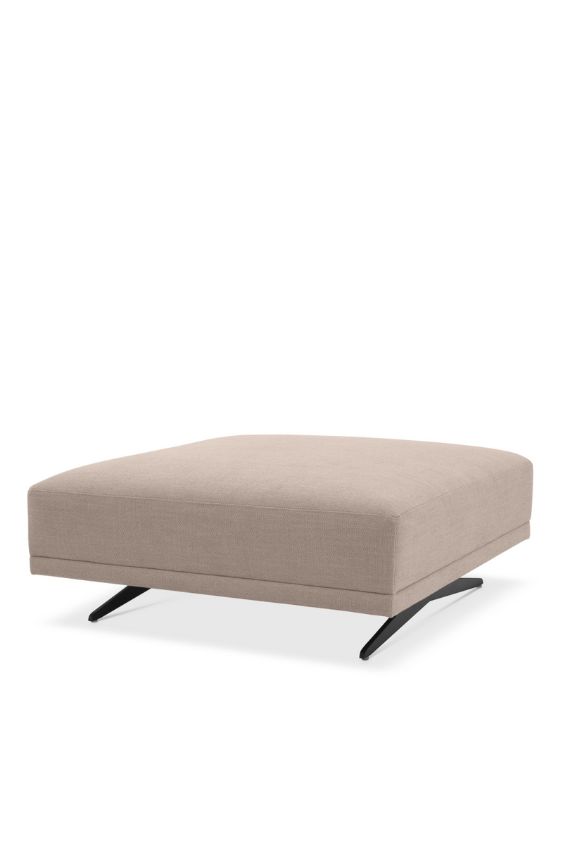 Pouf en tissu beige | Eichholtz Endless | Meubleluxe.fr