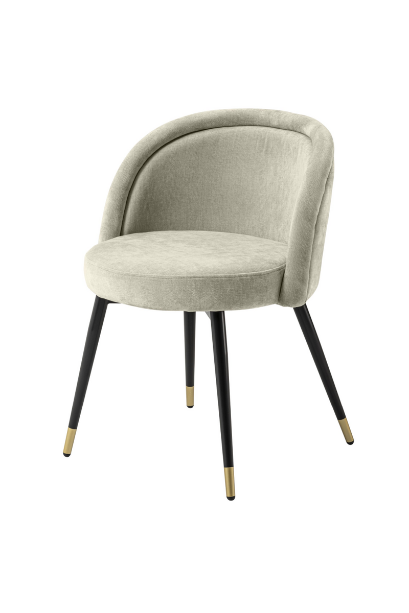 Chaise beige de salle à manger (Lot de 2) | Eichholtz Chloé | Meubleluxe.fr