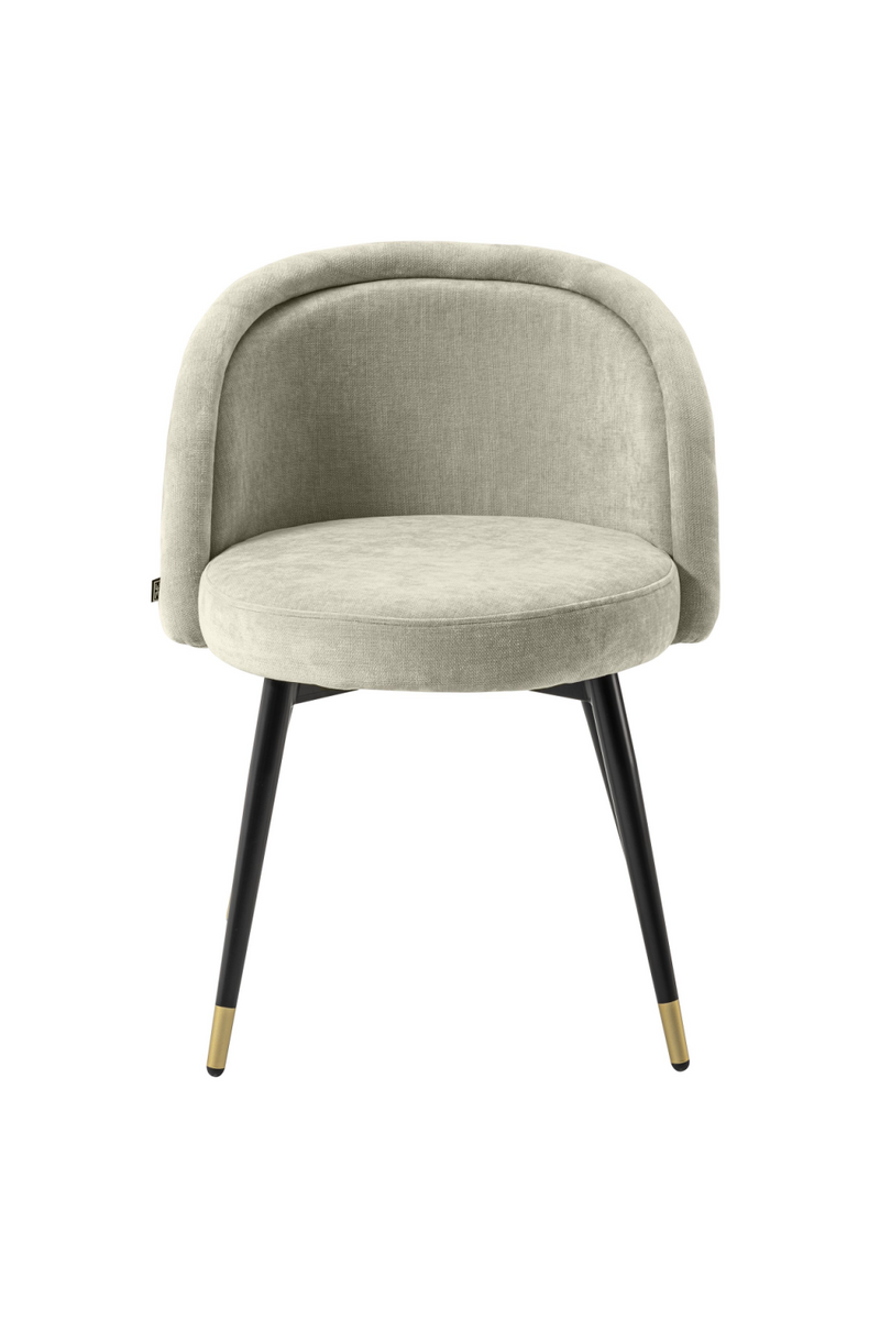 Chaise beige de salle à manger (Lot de 2) | Eichholtz Chloé | Meubleluxe.fr